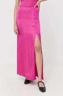 MAX&Co. spódnica kolor różowy midi prosta