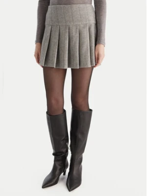 MAX&Co. Spódnica mini Canto 2526106064200 Szary Regular Fit