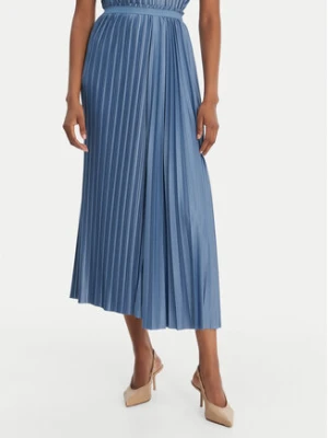 MAX&Co. Spódnica plisowana 2616771013200 Niebieski Regular Fit