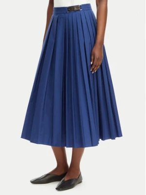 MAX&Co. Spódnica plisowana Gonna 2616101054200 Niebieski Regular Fit
