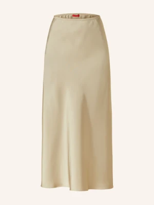 Max & Co. Spódnica Satynowa Muschio beige