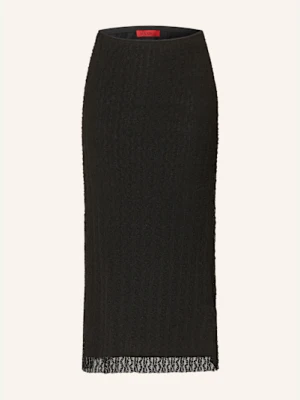 Max & Co. Spódnica Tanica Z Koronką schwarz