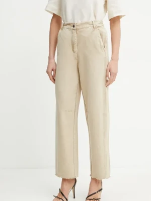 MAX&Co. spodnie bawełniane high waist 2516131013200