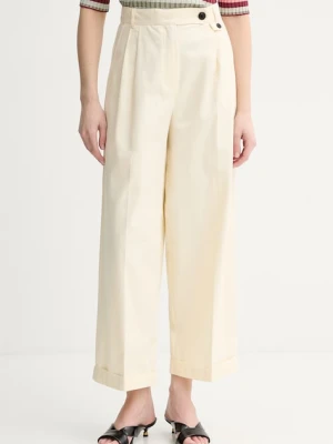 Max&Co. spodnie damskie bawełniane z elastanem MCOAFONE