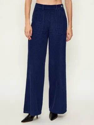 MAX&Co. Spodnie GINOSA | Relaxed fit | sztruks