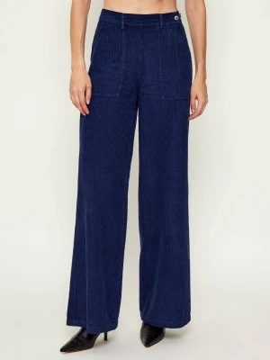MAX&Co. Spodnie GINOSA | Relaxed fit | sztruks