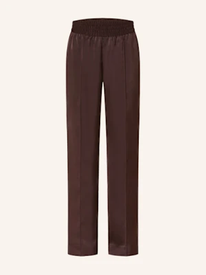 Max & Co. Spodnie Marlena Golfo Z Satyny braun