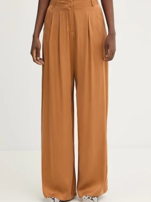 MAX&Co. spodnie z dodatkiem jedwabiu MCOPOGGIO