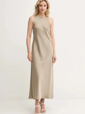 MAX&Co. sukienka kolor zielony maxi rozkloszowana 2526226021200