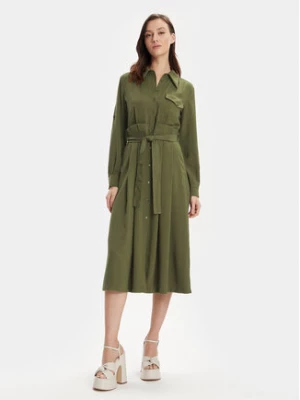 MAX&Co. Sukienka koszulowa Armilla 2416221032200 Zielony Regular Fit