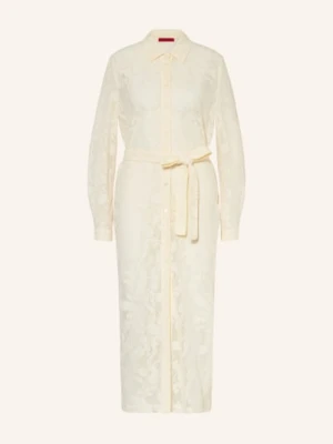 Max & Co. Sukienka Koszulowa Cotalento Z Koronki weiss