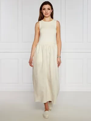 MAX&Co. Sukienka MELLE | z dodatkiem lnu
