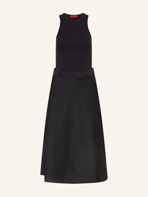 Max & Co. Sukienka Quirino Z Mieszanki Materiałów schwarz