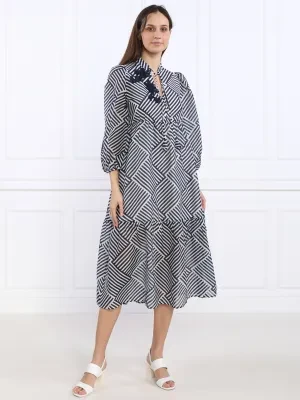 MAX&Co. Sukienka RENZO | z dodatkiem jedwabiu