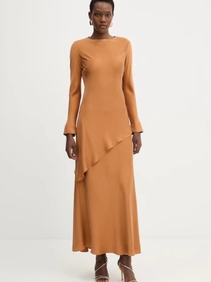 MAX&Co. sukienka z dodatkiem jedwabiu MCOFASE