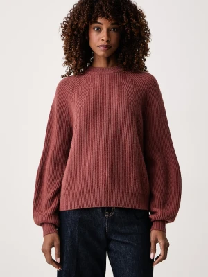 Max&Co. sweter damski wełniany ADAGIO pomarańczowy