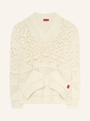 Max & Co. Sweter Tubo weiss MAX&Co. JASNOBRĄZOWY