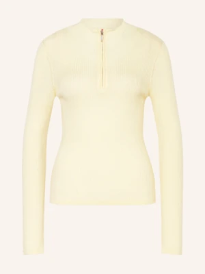 Max & Co. Sweter Typu Troyer Mcomoschea gelb