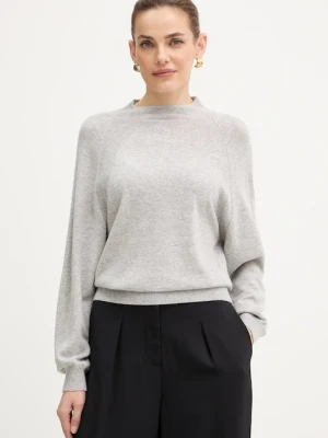 MAX&Co. sweter wełniany damski kolor szary lekki 2526366024200
