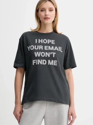 MAX&Co. t-shirt bawełniany damski kolor szary 2528976032200