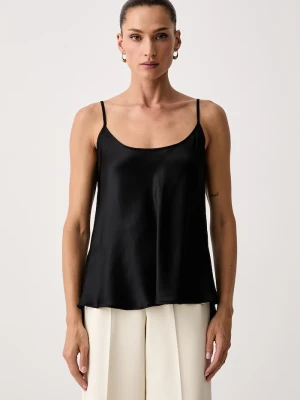 Max&Co. top damski jedwabny VERONA czarny