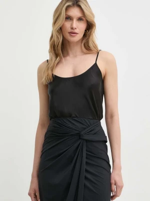 MAX&Co. top jedwabny czarny