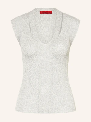 Max & Co. Top Z Dzianiny Otello Z Wycięciami grau