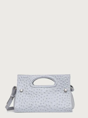 Max&Co. torebka damska skórzana MCABOOKBAG niebieski