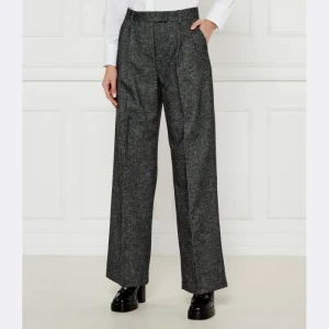 MAX&Co. Wełniane spodnie ESULE | flare fit