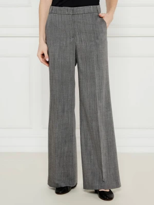 MAX&Co. Wełniane spodnie SAIO | flare fit