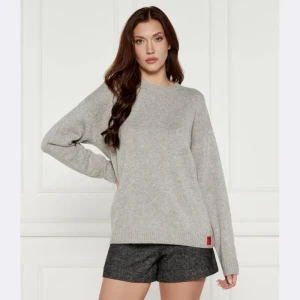 MAX&Co. Wełniany sweter MAURA | Relaxed fit | z dodatkiem kaszmiru