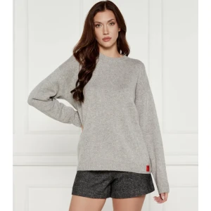 MAX&Co. Wełniany sweter MAURA | Relaxed fit | z dodatkiem kaszmiru