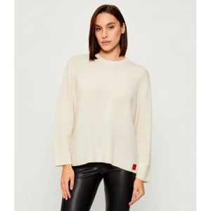 MAX&Co. Wełniany sweter PAPRICA | Loose fit | z dodatkiem kaszmiru