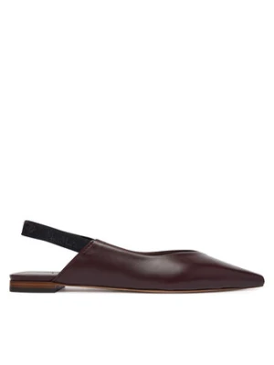 Max Mara Baleriny Mxacrea 2614521431600 Bordowy