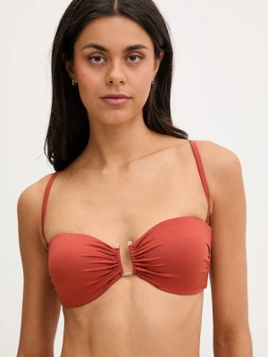 Max Mara Beachwear biustonosz kąpielowy damski AMELIA pomarańczowy