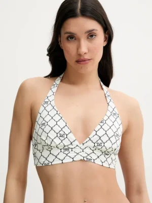 Max Mara Beachwear biustonosz kąpielowy kolor beżowy miękka miseczka 2516821169600