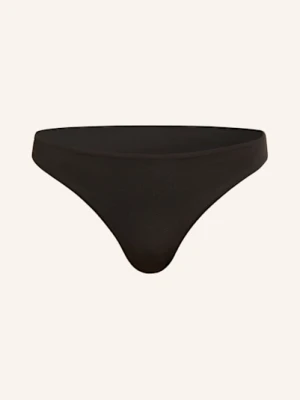 Max Mara Beachwear Dół Od Bikini Brazylijskiego schwarz