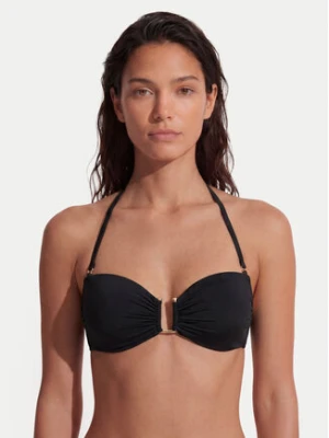 Max Mara Beachwear Góra od bikini Amelia 2616821239 Czarny
