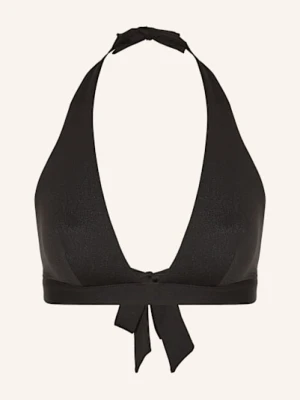 Max Mara Beachwear Góra Od Bikini Wiązana Na Szyi Ariella schwarz