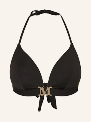 Max Mara Beachwear Góra Od Bikini Wiązana Na Szyi Astra schwarz