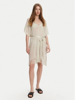 Max Mara Beachwear Kimono Donolla 2516691039 Beżowy Relaxed Fit
