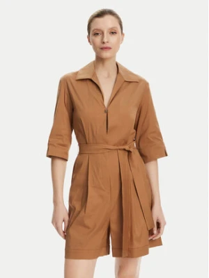 Max Mara Beachwear Kombinezon Canard 2516241019 Brązowy Regular Fit