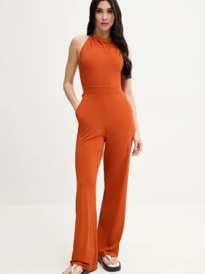 Max Mara Beachwear kombinezon plażowy kolor pomarańczowy 2516641019600