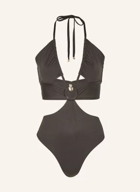Max Mara Beachwear Monokini Cleopatra schwarz