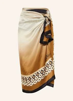 Max Mara Beachwear Pareo Ottico braun