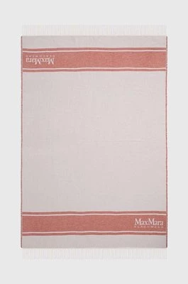 Max Mara Beachwear ręcznik plażowy kolor beżowy 2416591029600
