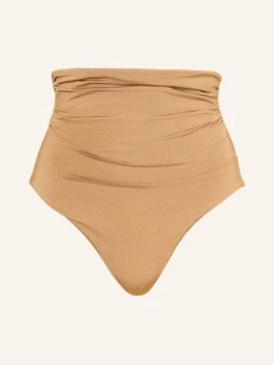 Max Mara Beachwear Spodenki Bikini Z Wysokim Stanem Salli beige