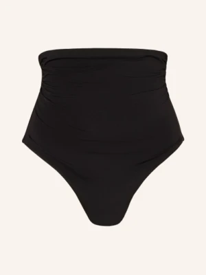 Max Mara Beachwear Spodenki Bikini Z Wysokim Stanem Salli schwarz