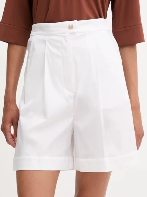 Max Mara Beachwear spodenki plażowe damskie MEDEOLA biały