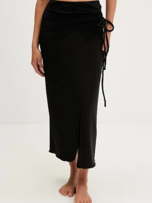 Max Mara Beachwear spódnica plażowa damska AFOSO czarny